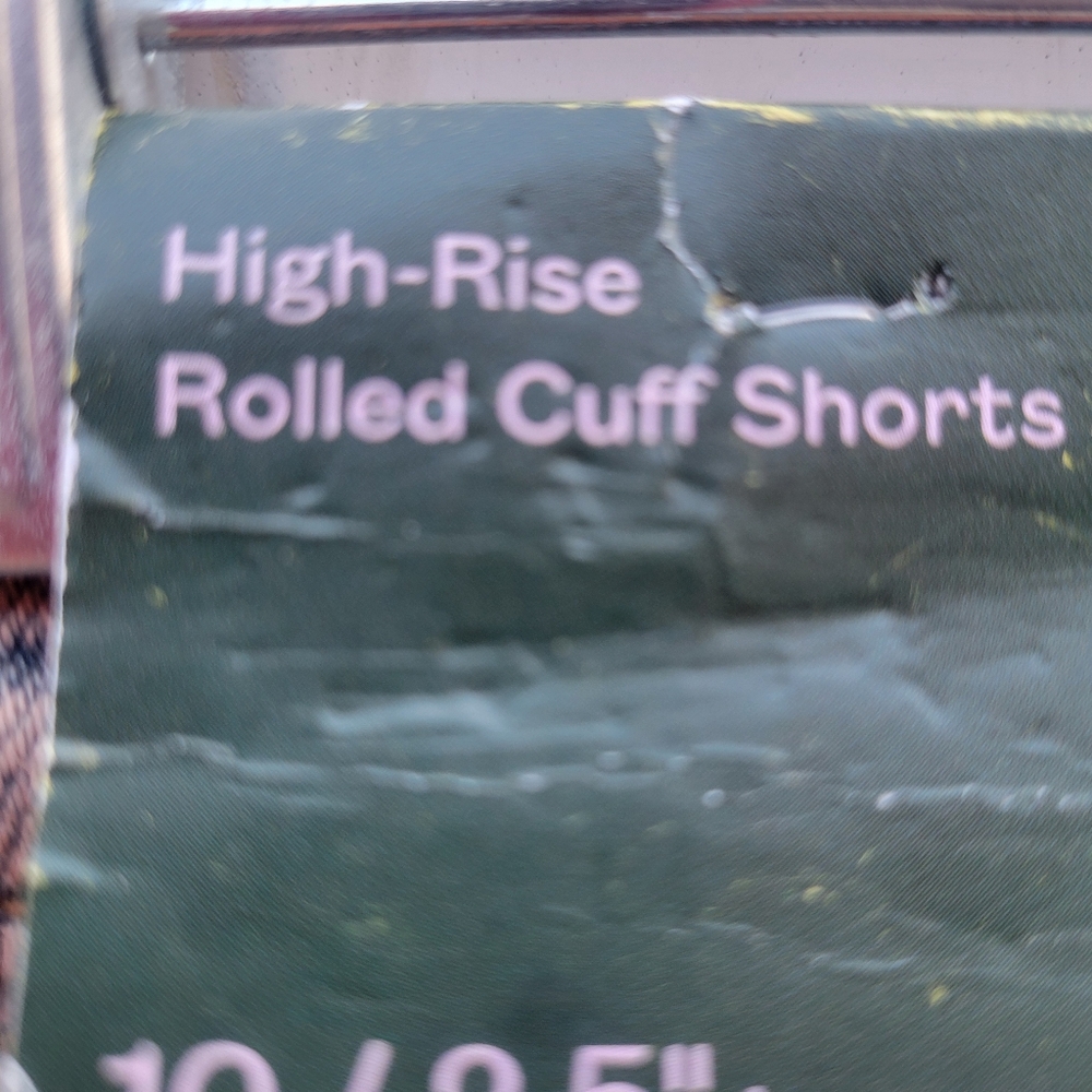 Wild Fable High-Rise Rolled Cuff Shorts Size 10 - Picture 8 of 10